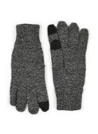 Topman Mens Grey Salt And Pepper Gray Touch Screen Gloves