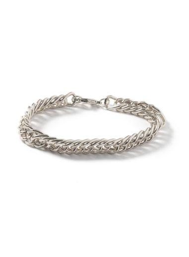 Topman Mens Silver Look Chunky Chain Bracelet*