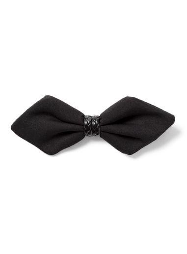 Topman Mens Black Bow Tie Lapel Pin*