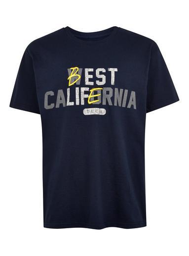 Topman Mens Navy Best Life T-shirt