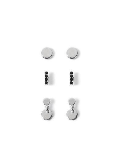 Topman Mens Black Multi Earring Pack*