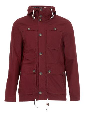 Burgundy Trek Jacket