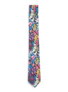 Topman Mens Multi Liberty Painted Meadow Print Tie
