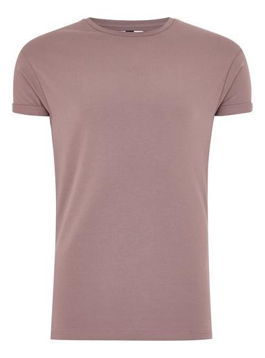 Topman Mens Purple Mauve Ultra Skinny Fit T-shirt