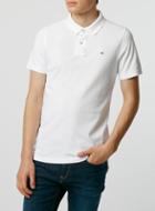 Topman Mens Tommy Hilfiger White Polo Shirt