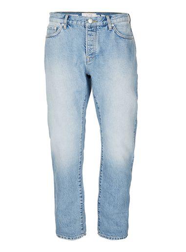 Topman Mens Ltd Light Wash Blue Slim Tapered Jeans