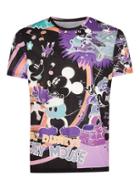 Topman Mens Purple Mickey Mouse T-shirt
