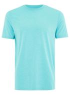 Topman Mens Aqua Blue Slim Fit T-shirt