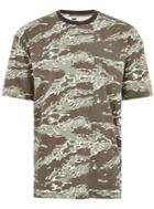 Topman Mens Khaki Camouflage Oversized T-shirt