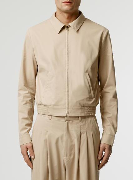 Topman Mens Brown Topman Design Mocha Harrington Jacket