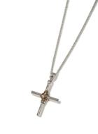 Topman Mens Silver Wrap Cross Necklace*