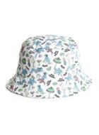 Topman Mens White San Tropez Print Reversible Bucket Hat