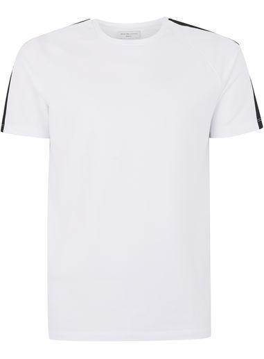 Topman Mens Selected Homme's White T-shirt