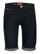 Topman Mens Premium Blue Selvedge Skinny Denim Shorts