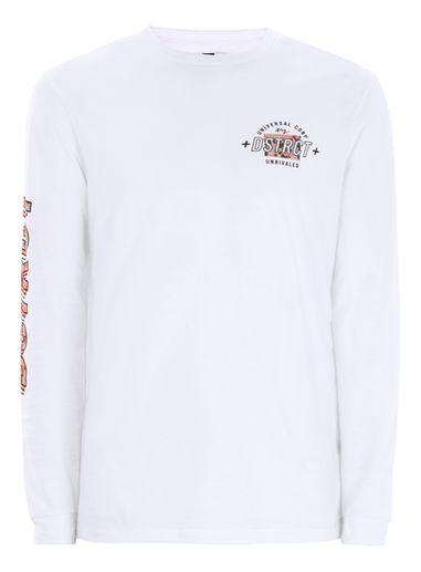 Topman Mens White Camouflage District Print T-shirt