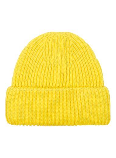 Topman Mens Yellow Oversized Beanie