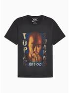 Topman Mens Black 'tupac' T-shirt