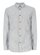 Topman Mens Selected Homme Grey Melange Shirt