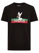 Topman Mens Black Migos T-shirt
