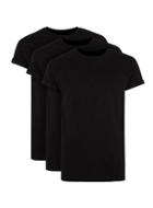 Topman Mens Black Muscle Fit Roller T-shirt 3 Pack*