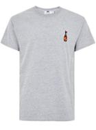 Topman Mens Mid Grey Gray Hot Sauce Badge T-shirt
