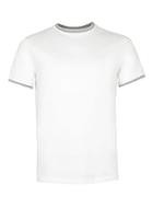 Topman Mens Black And White Ringer T-shirt