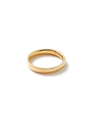 Topman Mens Gold Look Band Ring*