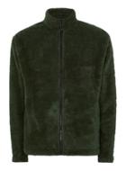 Topman Mens Ltd Khaki Zip Up Fleece