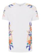 Topman Mens White Jungle T-shirt