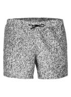 Topman Mens Grey Granite Effect Swim Shorts