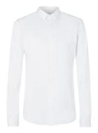 Topman Mens Premium White Egyptian Cotton Long Length Dress Shirt