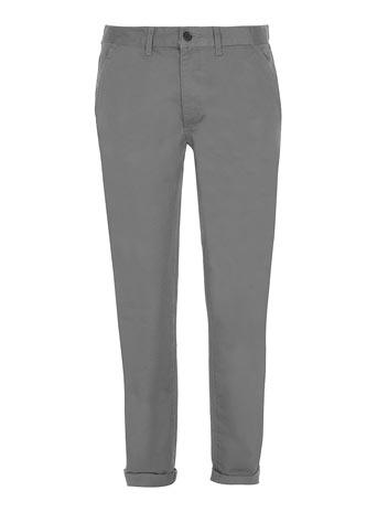 Dark Grey Skinny Chinos