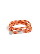Topman Mens Orange Fabric Bracelet*