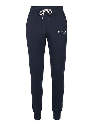 Topman Mens Blue Nicce Navy Panelled Joggers