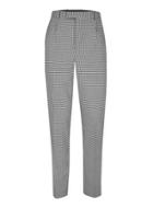 Topman Mens Grey Topman Design Black And White Gingham Dress Pants