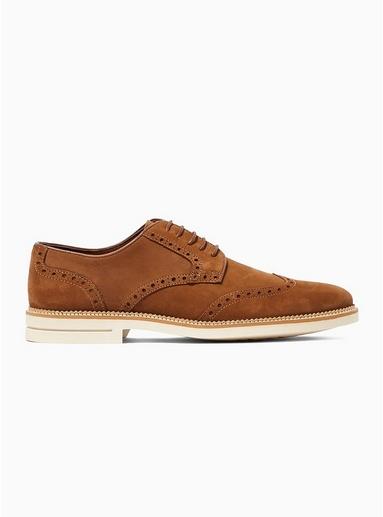 Topman Mens Brown Tan Cooper Brogues