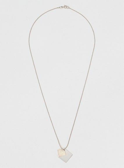 Topman Mens Multi Square Double Pendant Necklace*