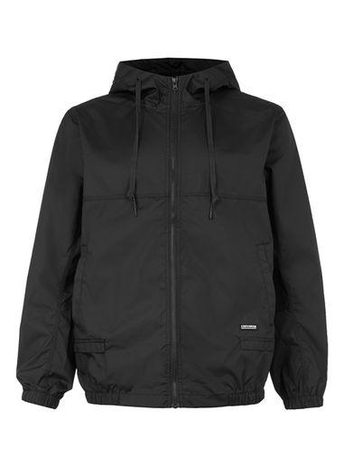 Topman Mens Converse Black Windbreaker Jacket