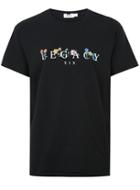 Topman Mens Black 'legacy' Print T-shirt