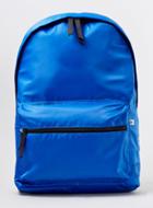 Topman Mens Blue Shiny Backpack