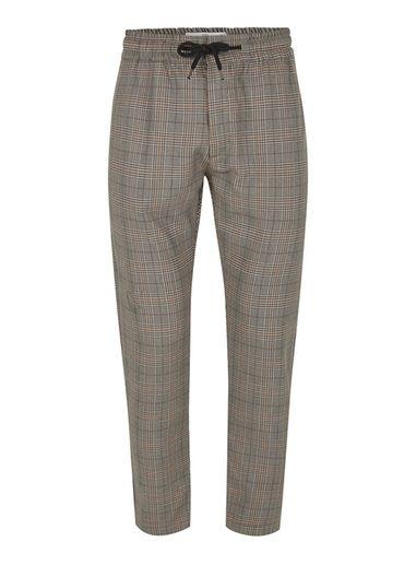 Topman Mens Multi Heritage Check Skinny Joggers