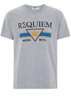 Topman Mens Grey 'requiem' T-shirt