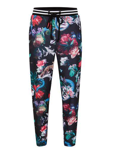 Topman Mens Multi Criminal Damage 'dominic' Floral Print Track Pants