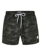 Topman Mens Multi Camouflage Print Swim Shorts