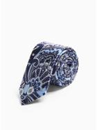 Topman Mens Light Blue Silk Paisley Tie