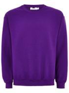 Topman Mens Deep Purple Oversized Sweatshirt