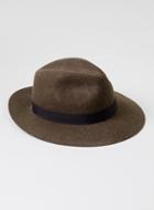 Topman Mens Grey Brown Marl Puritan Hat