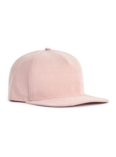 Topman Mens Pale Pink Snapback Cap
