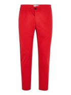 Topman Mens Red Woven Joggers