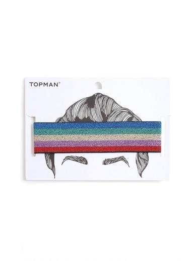 Topman Mens Multi Glitter Stripe Headband*